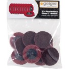 Geiger 50mm Maroon-Medium Abrasive Pkt 10 [To Suit SI2201 and SI2210R]