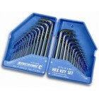 Kincrome Hex Key Wrench Set 30 Piece AF and Metric