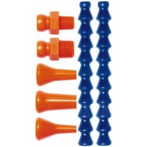 Loc-Line 1/4 inch Hose Segment Pack With Nozzles