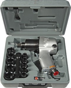 Shinano 1/2 Inch Air Impact Wrench Double Hammer