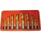 Toolmaster HSS Slot Drill / End Mill Set 10 Piece Imperial
